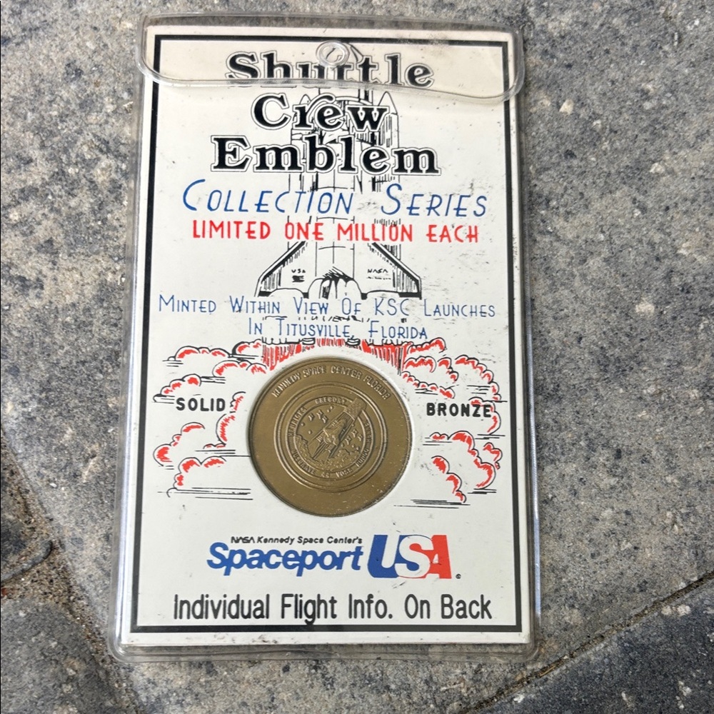 Bronze Shuttle Crew Emblem